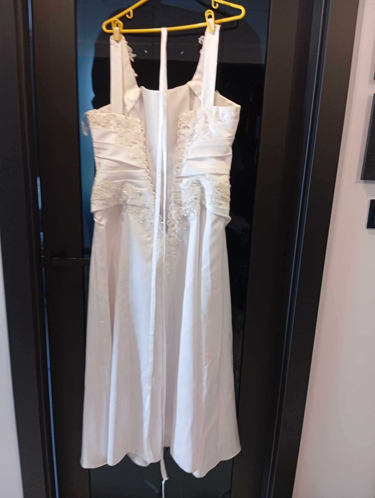 Suknia Ślubna 42-46 plus bolerko krótkie
