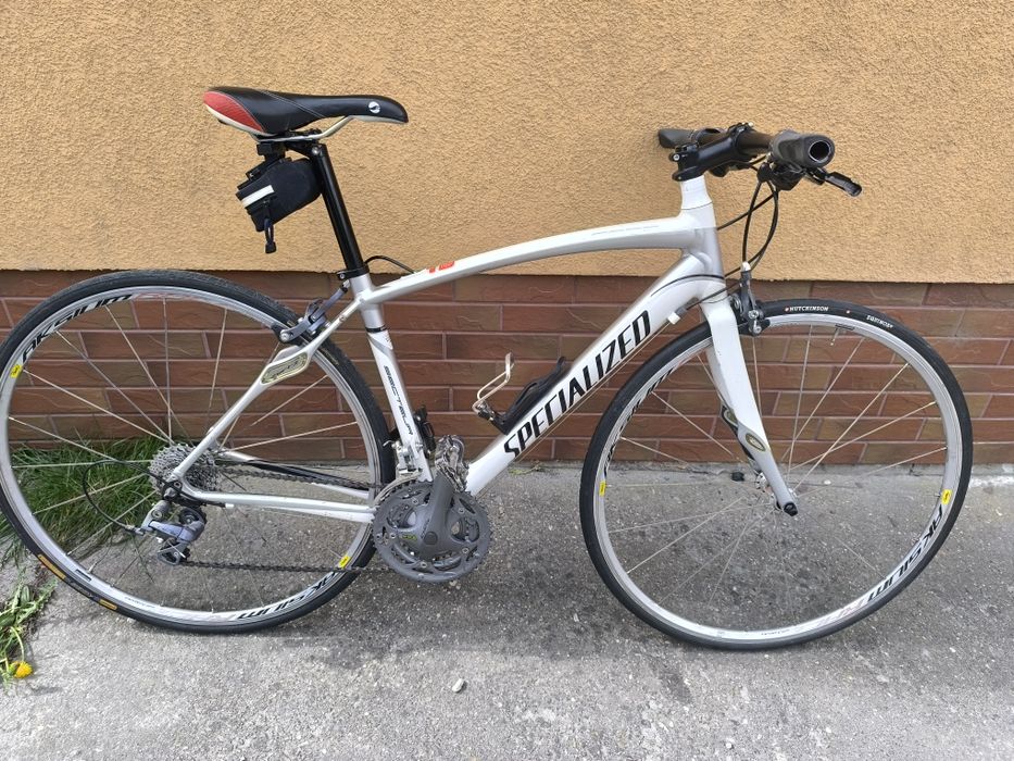 Rower szosowy prosta kierownica