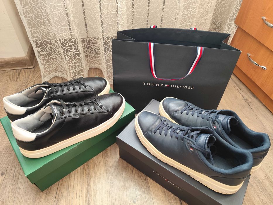 Чоловічі ботинки 45 розмір обидві пари!