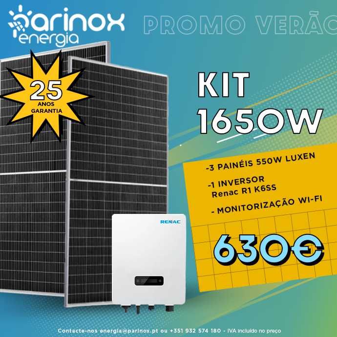 1650W Kit Fotovoltaico Monofásico ON-GRID – PROMO