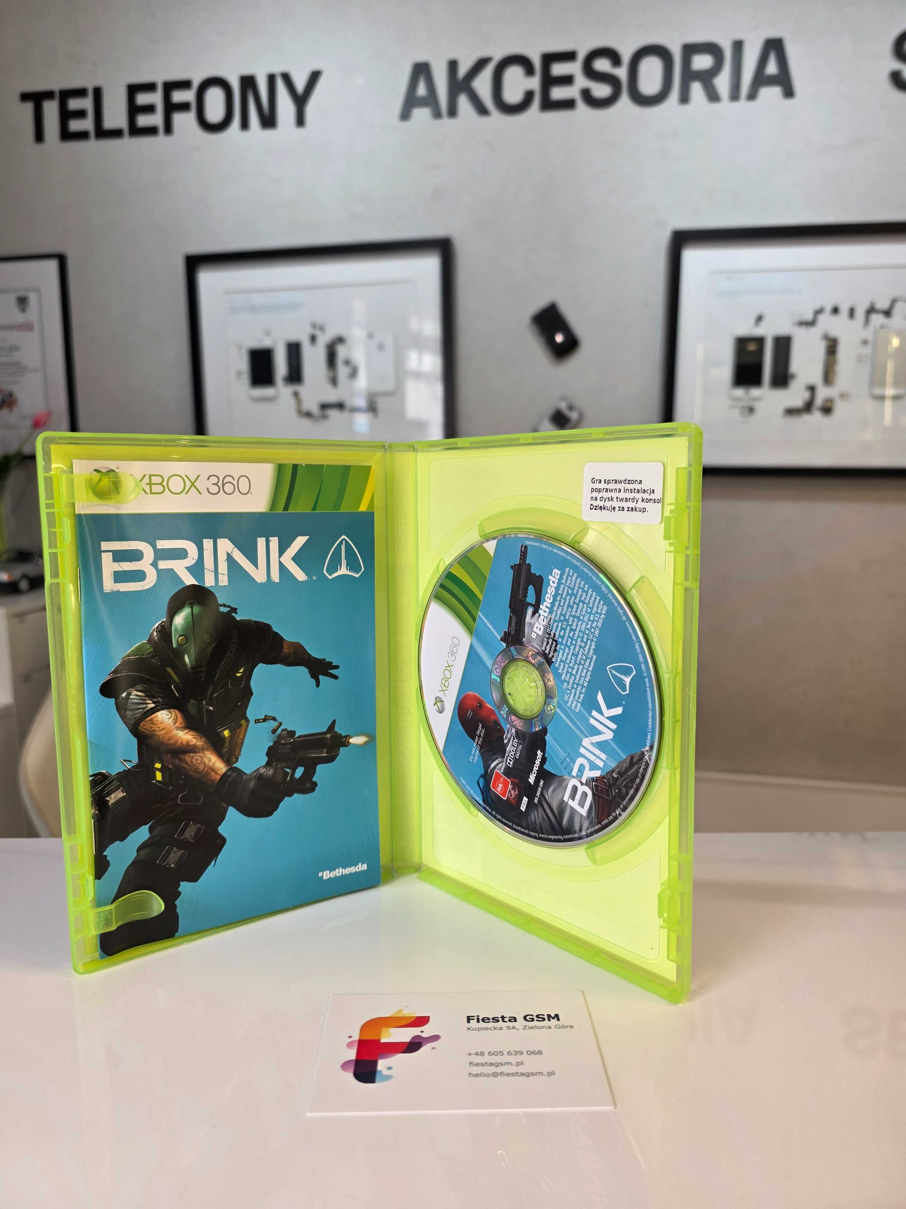Gra na Xbox 360 - Brink, jak nowa.