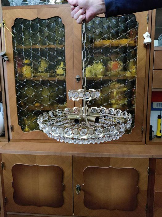 Люстра кришталь.