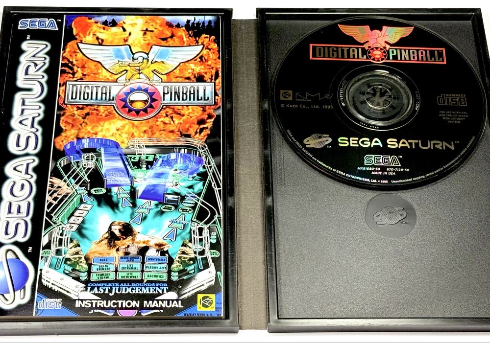 Digital Pinball Sega Saturn