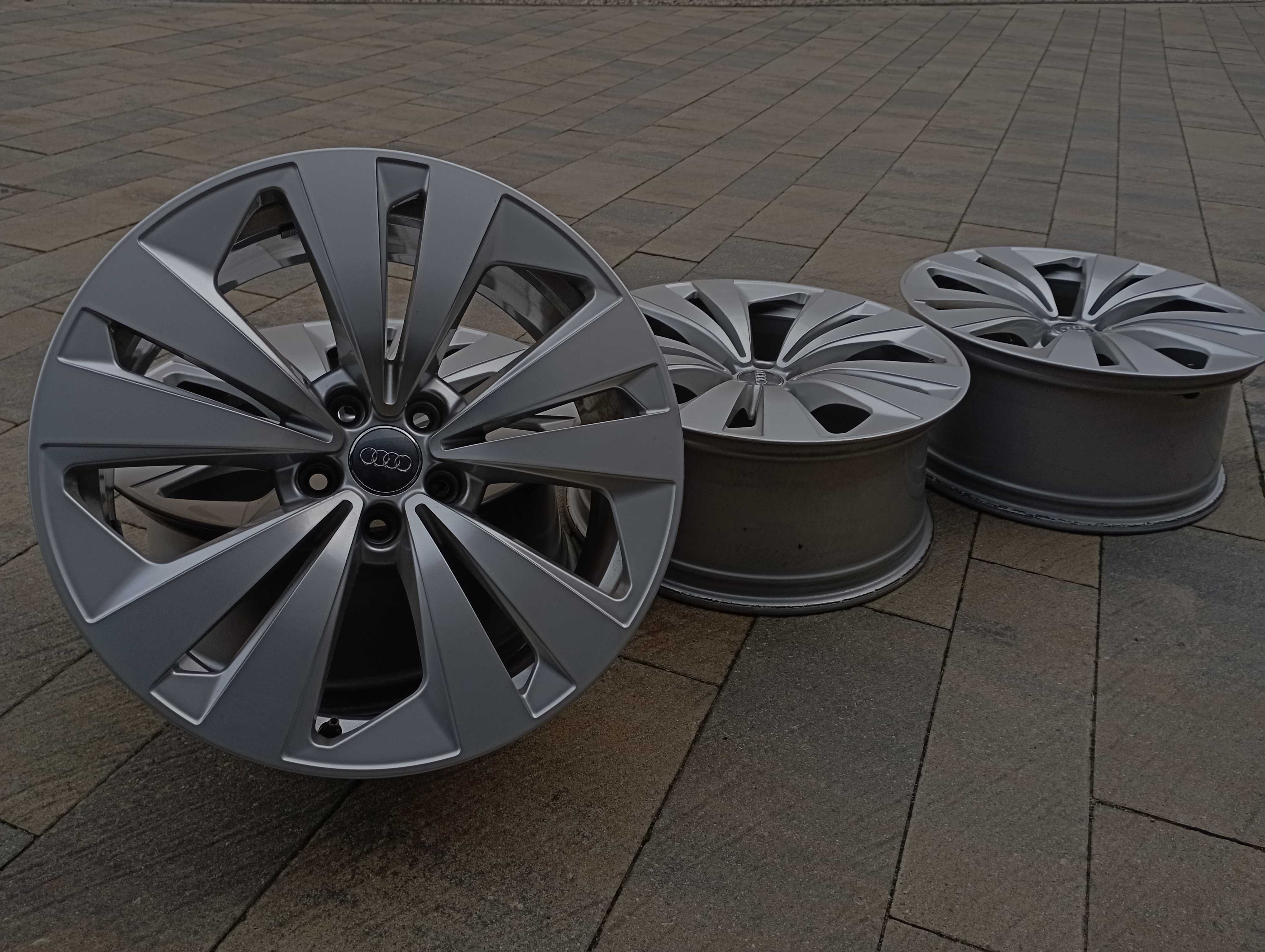 Felgi aluminiowe 19 Audi Q7, 5x112, 4M0, oryginał, A6 A5 A4