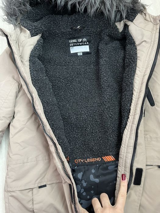 Зимова парка F&F на хлопчика 9-10 років