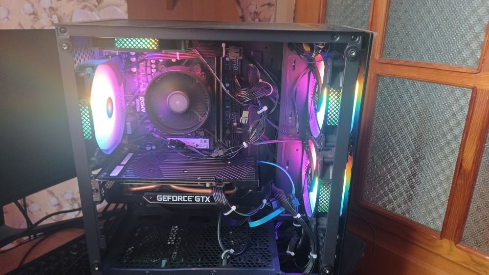 Продам ПК, Ryzen 5 5500, GTX 1660 Super 6gb,16gb ddr4, без ssd i hdd