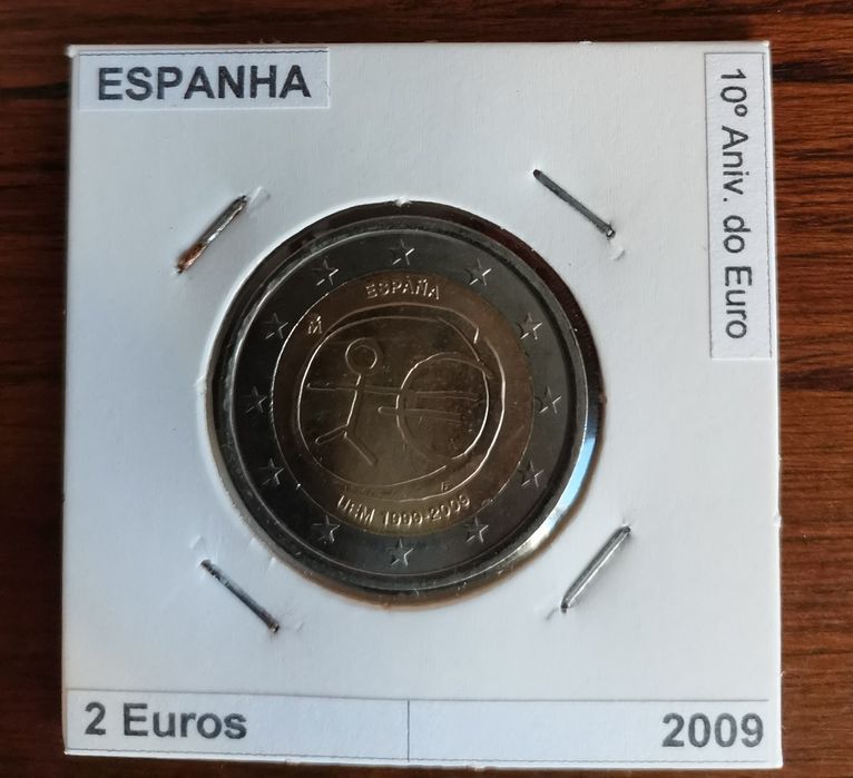 Moeda UNC comemorativa de 2€ - Espanha 2009