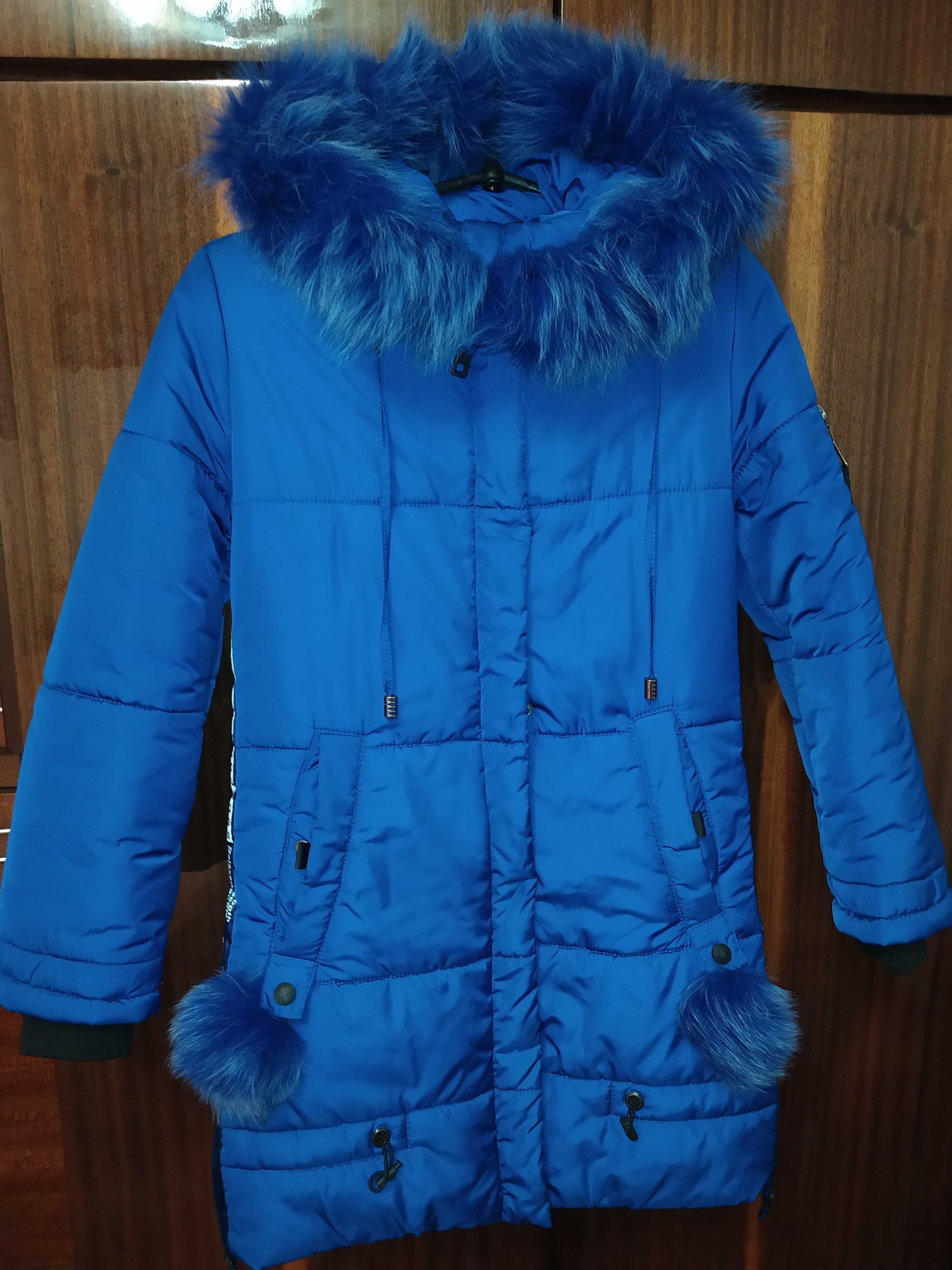 Зимове пальто для дівчинки, 146-152см