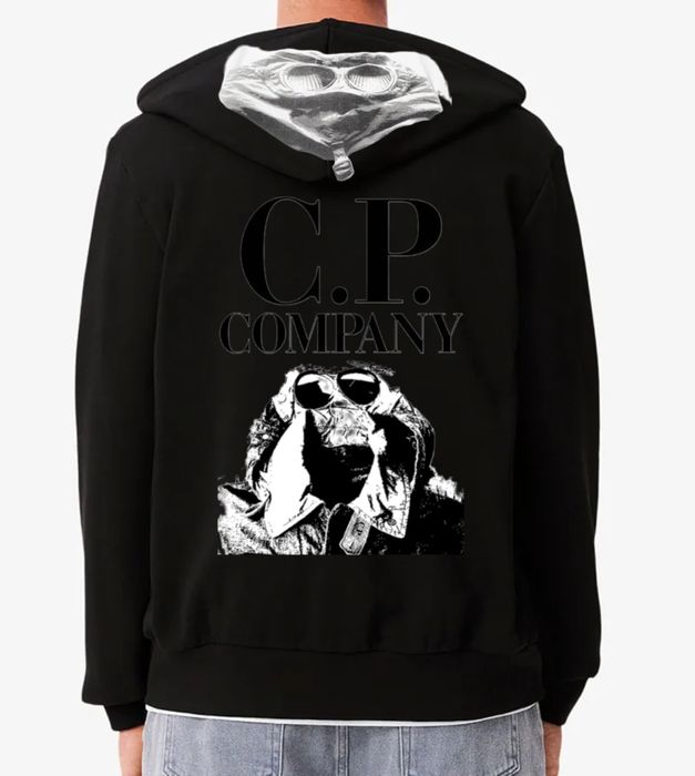 Зип-Худи C.P.Company Logo унисекс Сp компани Casual толстовка кофта