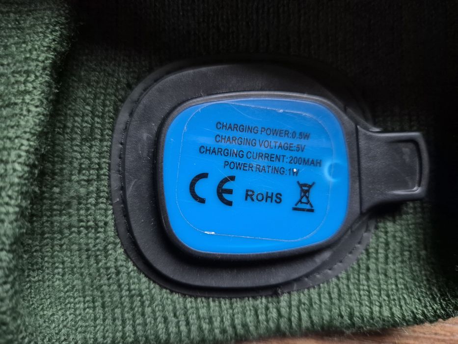 Czapka ze światełkiem Idealna
