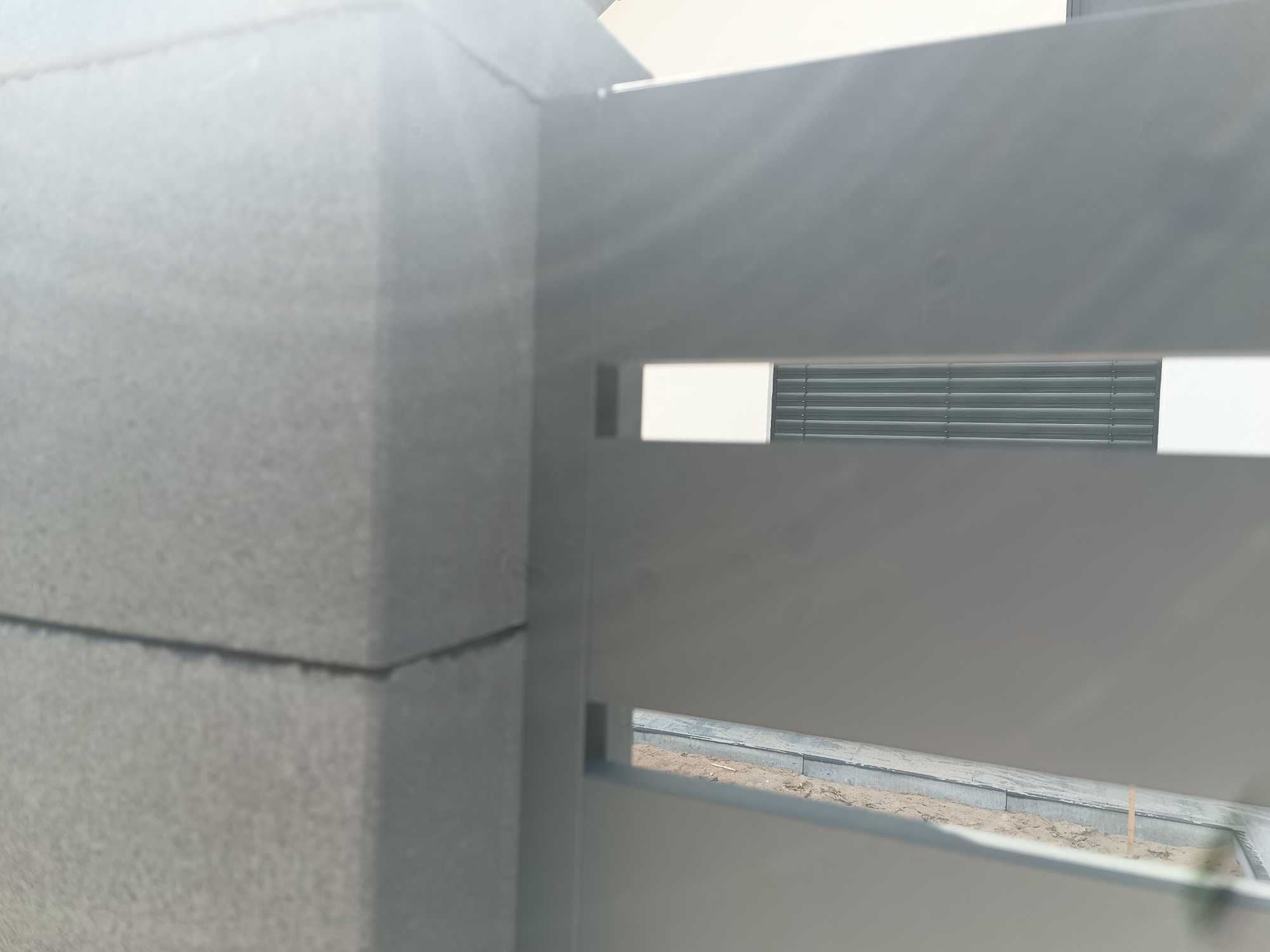 Przęsło aluminium 120x200 malowane proszkowo cena za przęsło