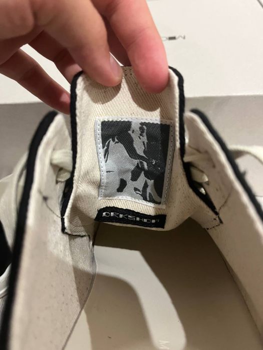 Rick Owens ramones low slashed 43 р.