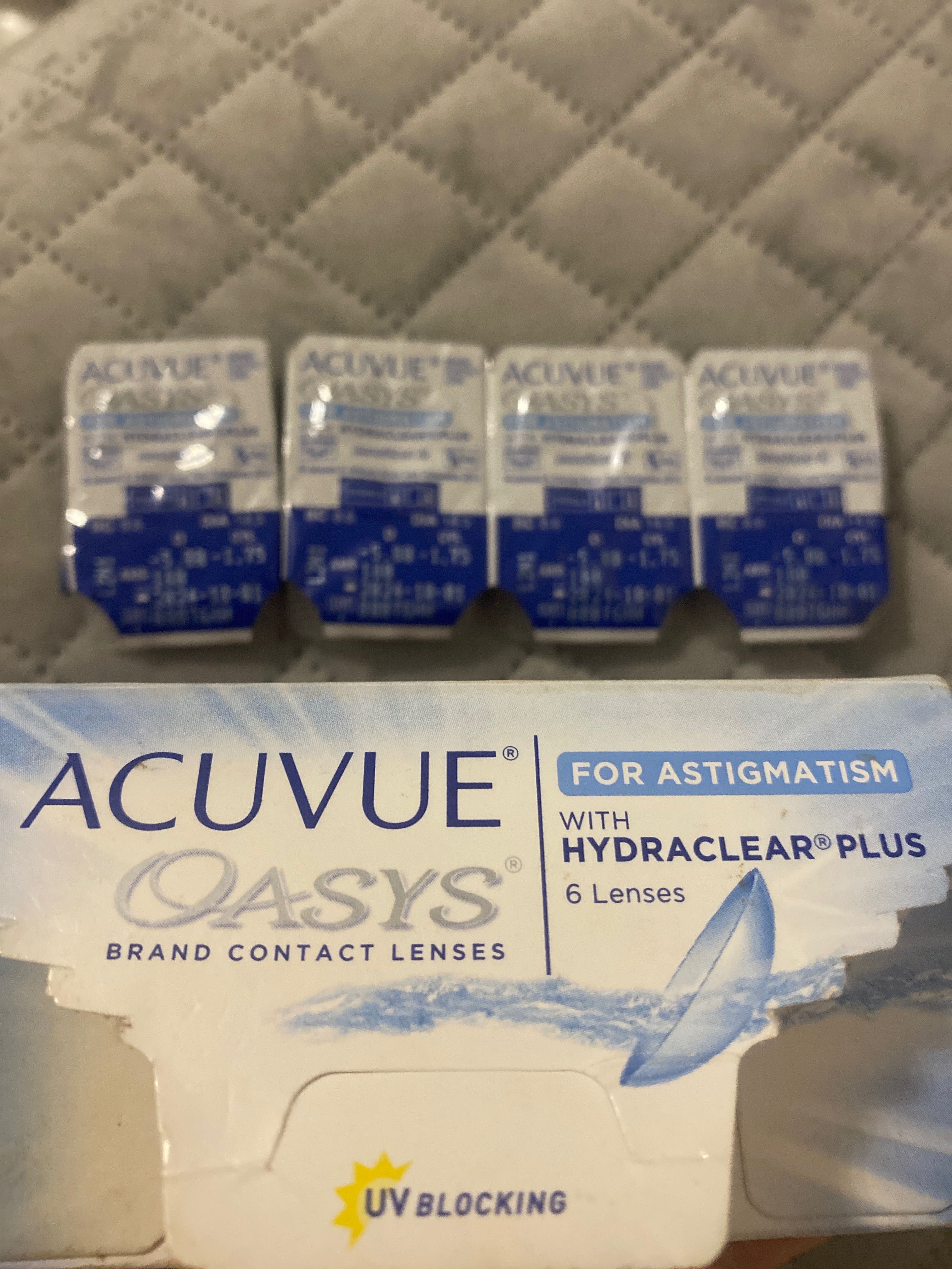 Soczewki acuvue oasys for astigmatism astygmatyzm -5