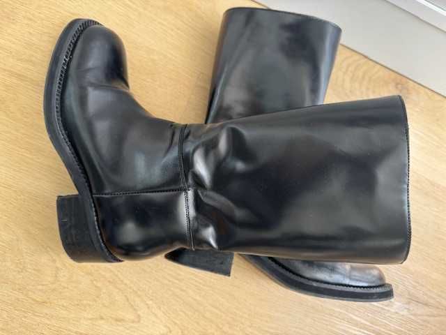 Botas de cano alto pretas - mango