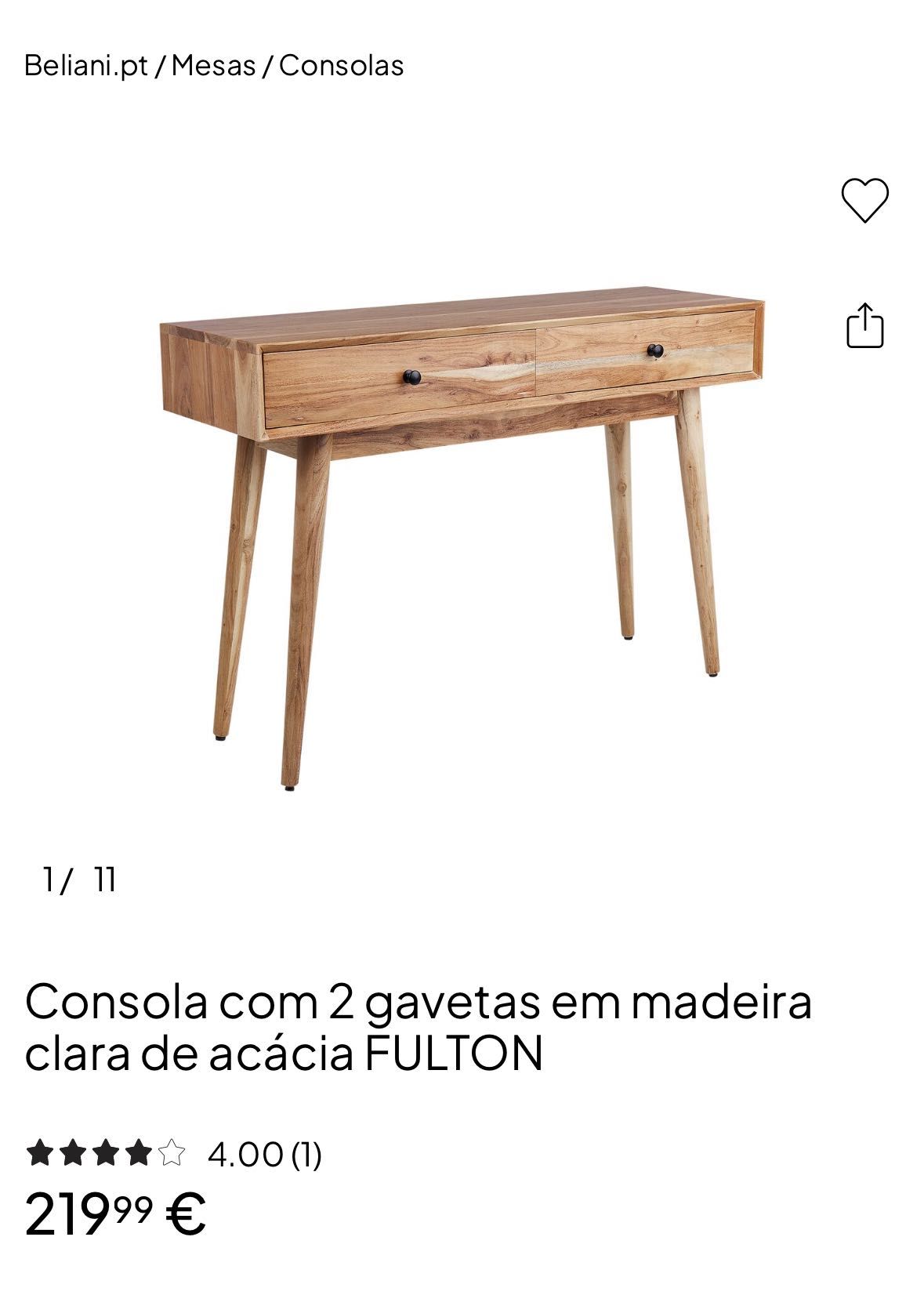 Consola Beliani NOVA