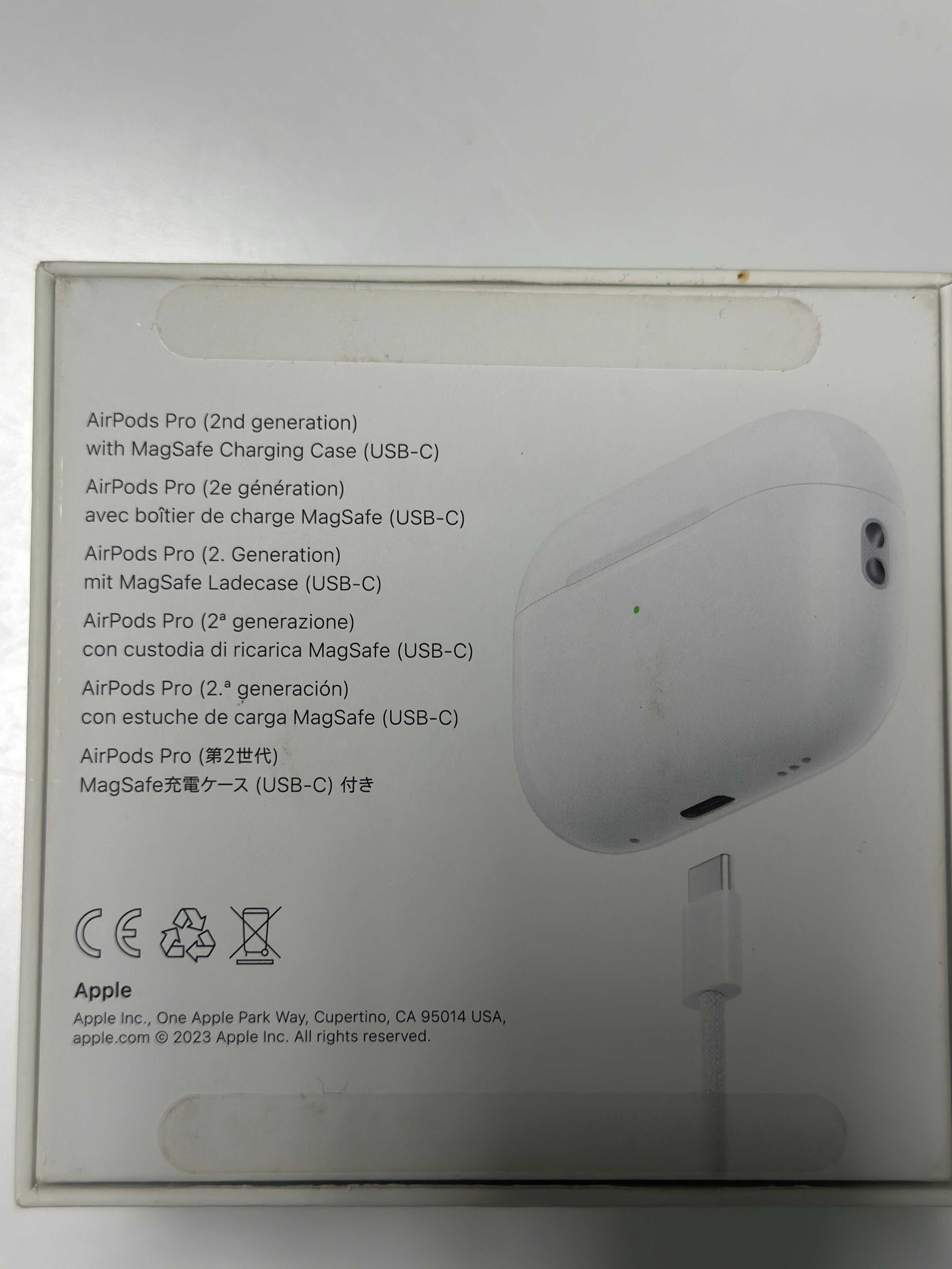 Оригінальні Apple AirPods Pro 2 USB-C