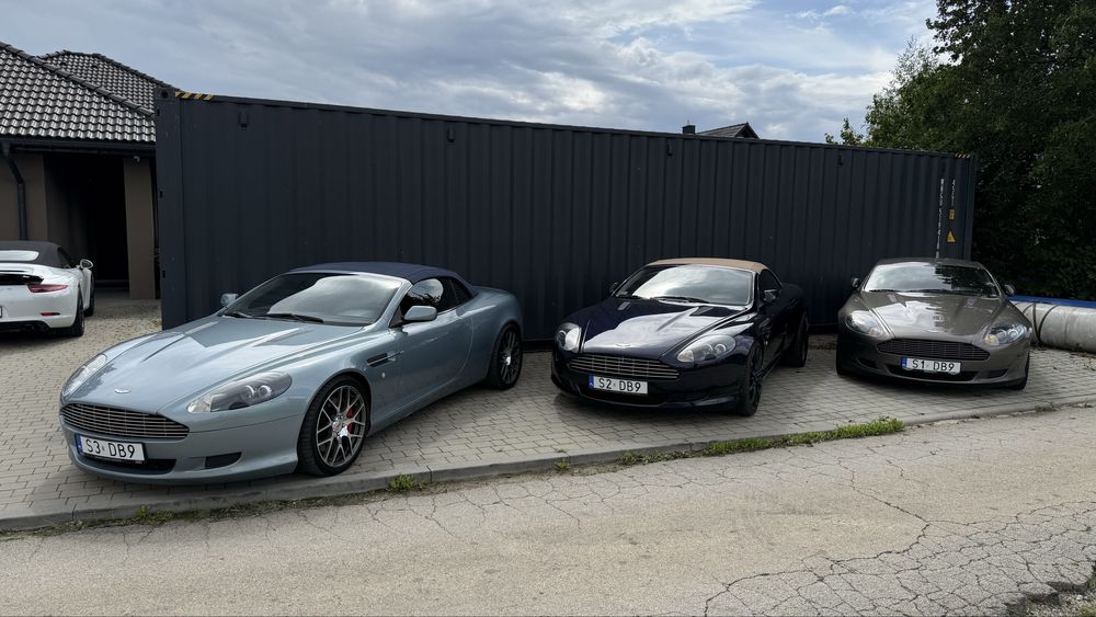 Aston Martin DB9 6.0 V12 coupe cabrio zamiana