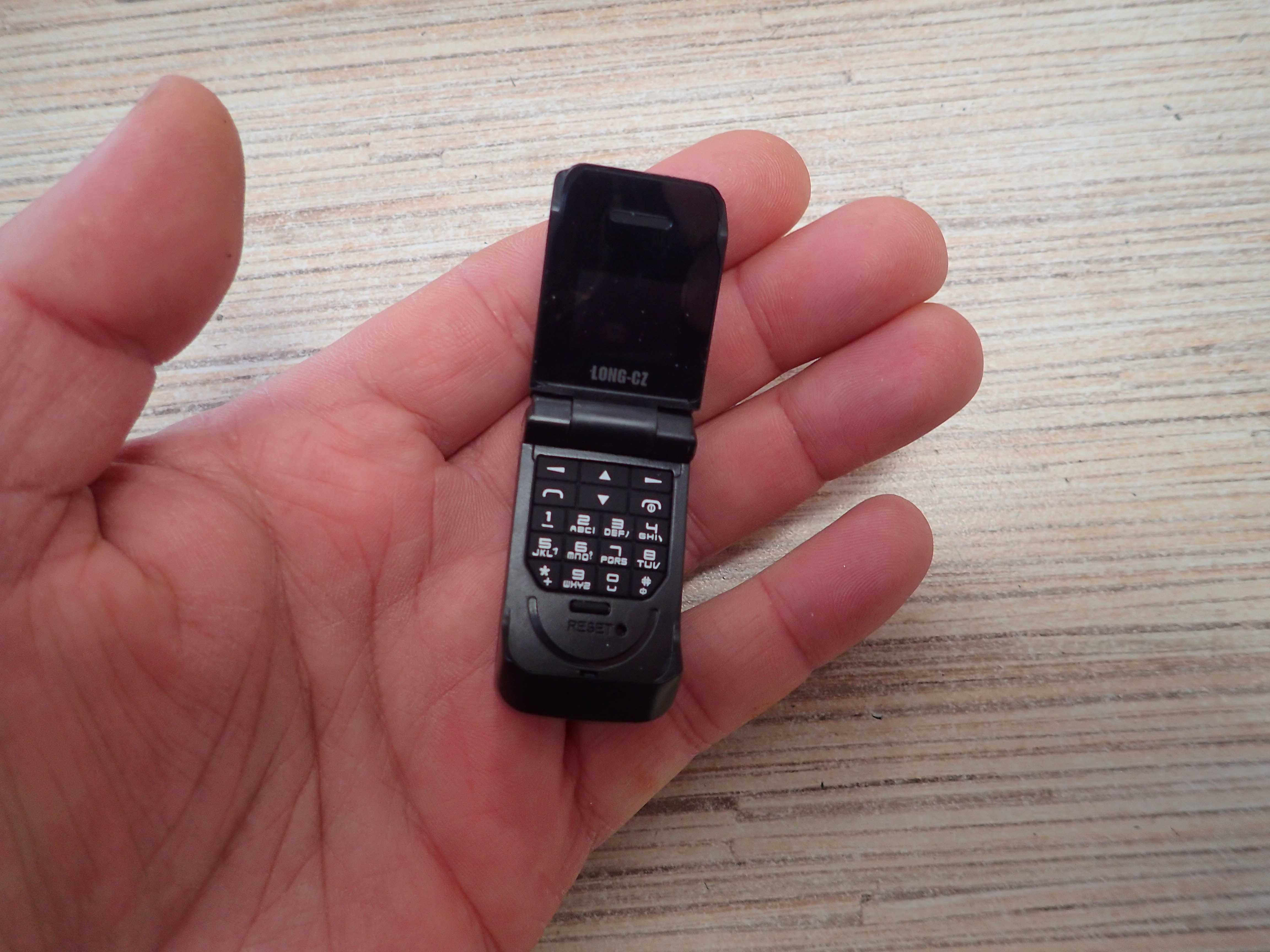 Telefon J9 Gift Flip Mini Phone najmniejszy telefon Świata NOWY