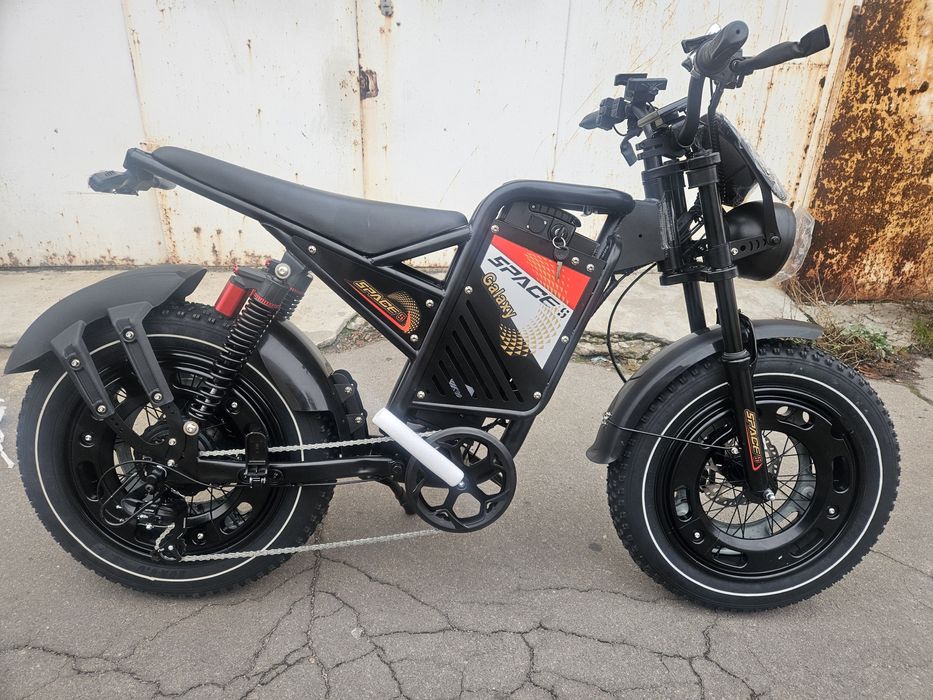 Велосипед з електроприводом 20" ST SPACE GALAXY 1000w 15AH 48v