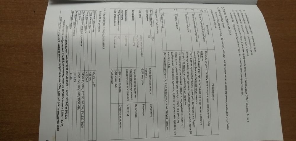 Беспроводная интелектуальная GSM система сигнализации