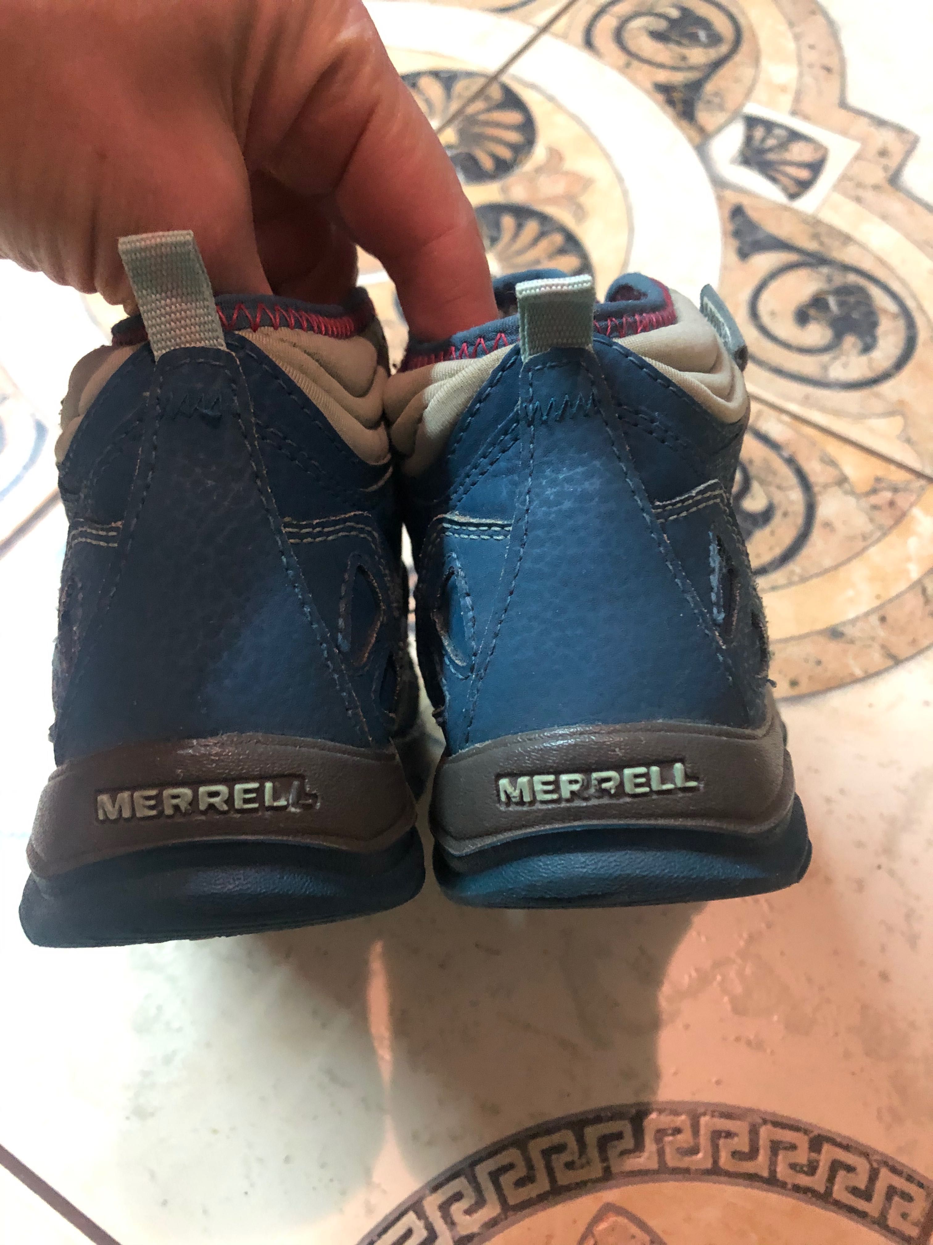 Ботиночки мальчиковые Merrell с мембраной