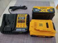 Zestaw zasilający Dewalt 2x5AH /ładowarka /nowe