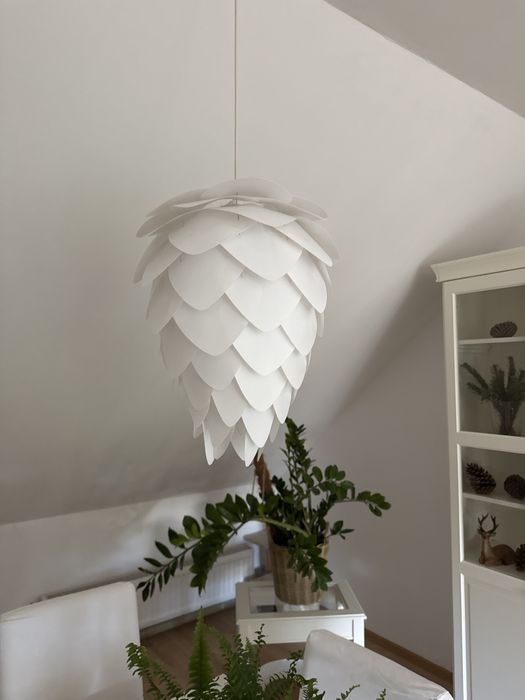 2szt. Umage Conia medium , szyszka- efektowna lampa wisząca, biała