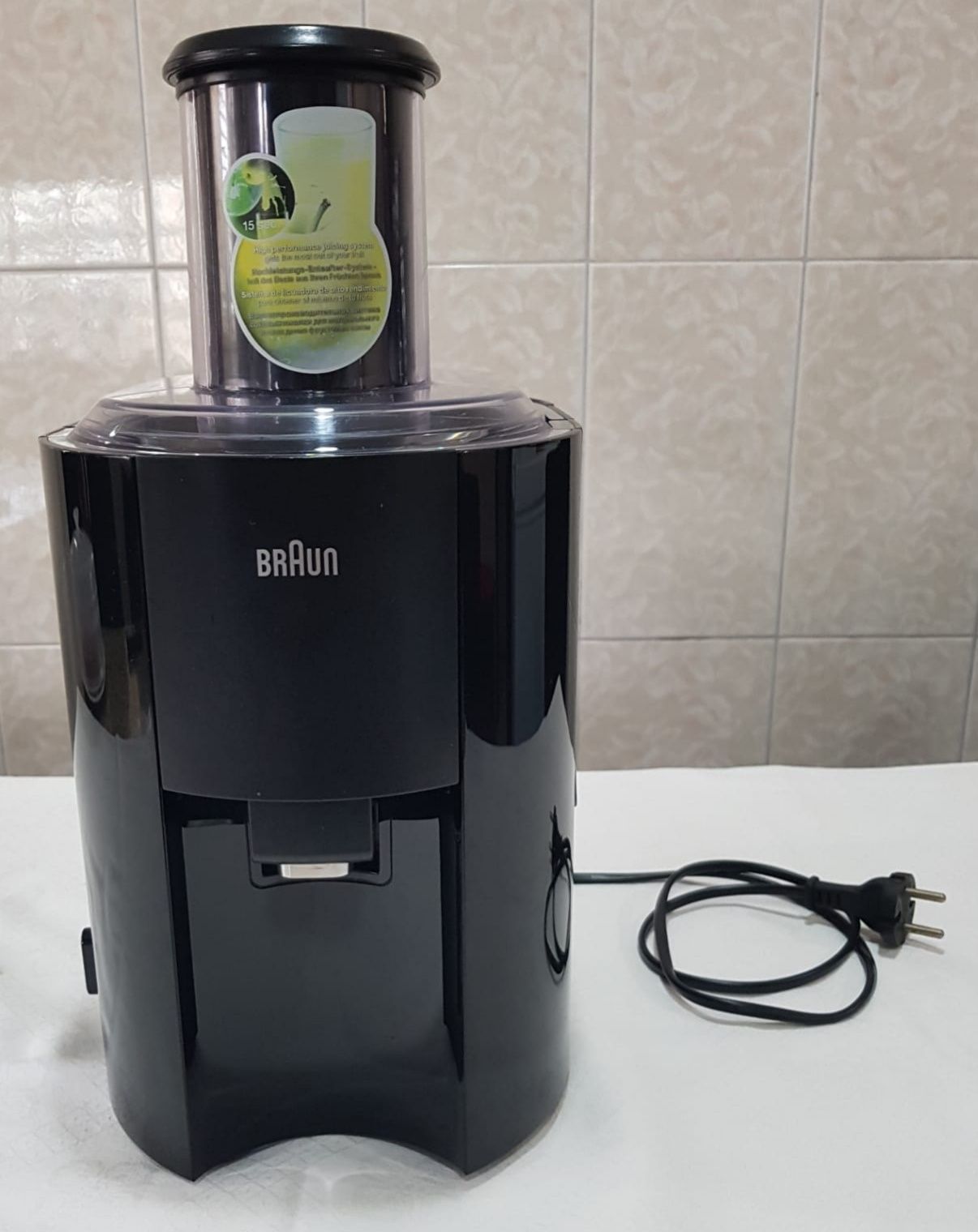 Liquidificadora Centrifugadora Braun J300 (800W)