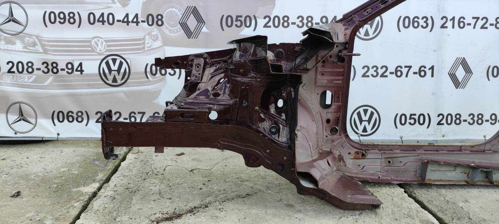 Четверть  кузов VW Passat b7 B8 USA 12-