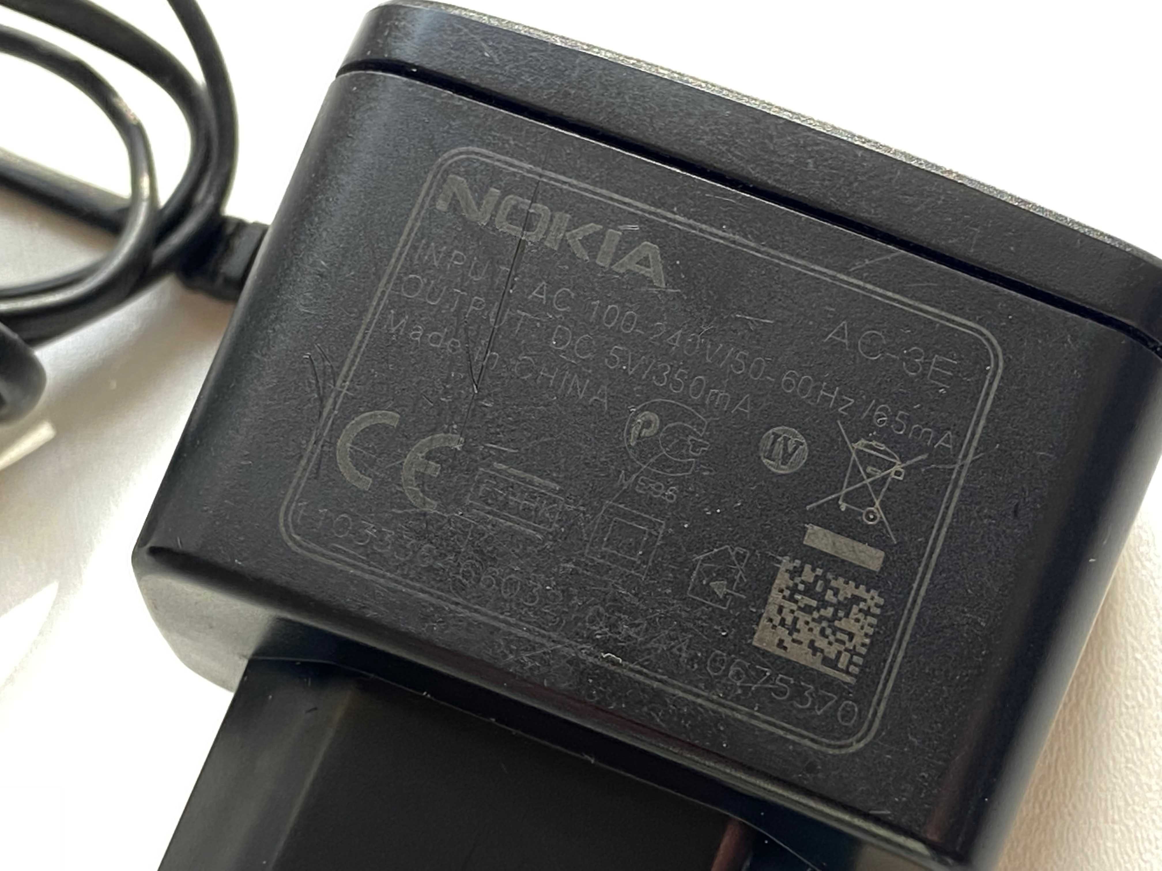 ŁADOWARKA NOKIA AC-3E ORYGINAŁ CIENKIE wejście 100% sprawna gwarancja!