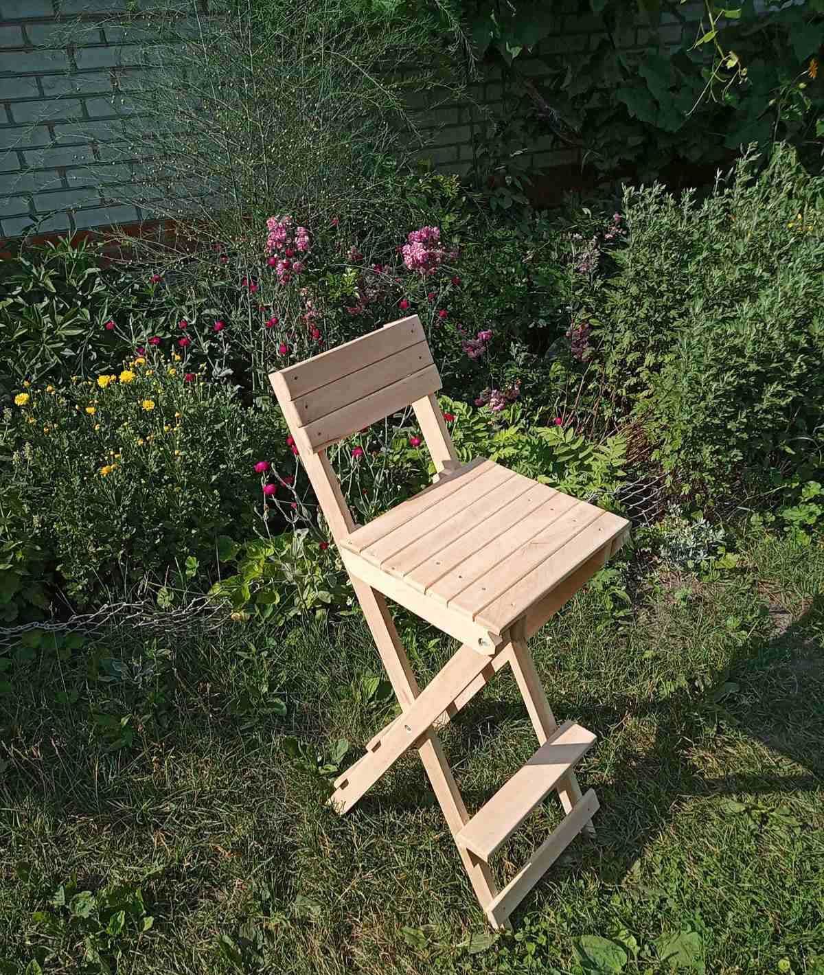 Складной стул для кафе бара