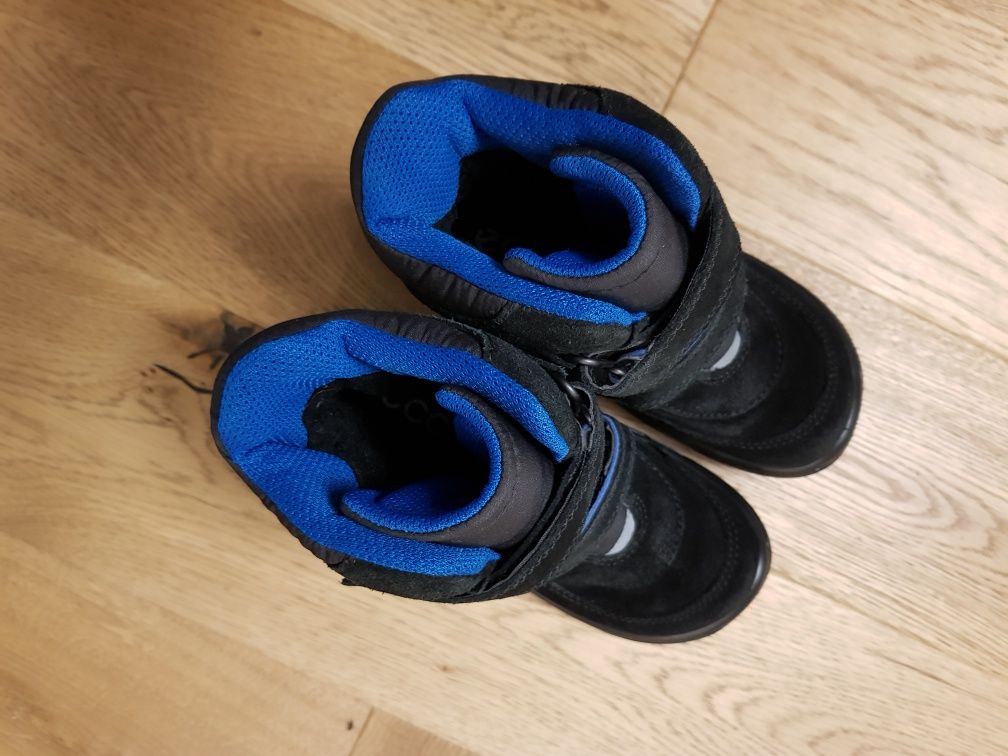 ECCO Snowride Buty zimowe 28 wkł. 18,3 cm Śniegowce Gore-Tex Skóra