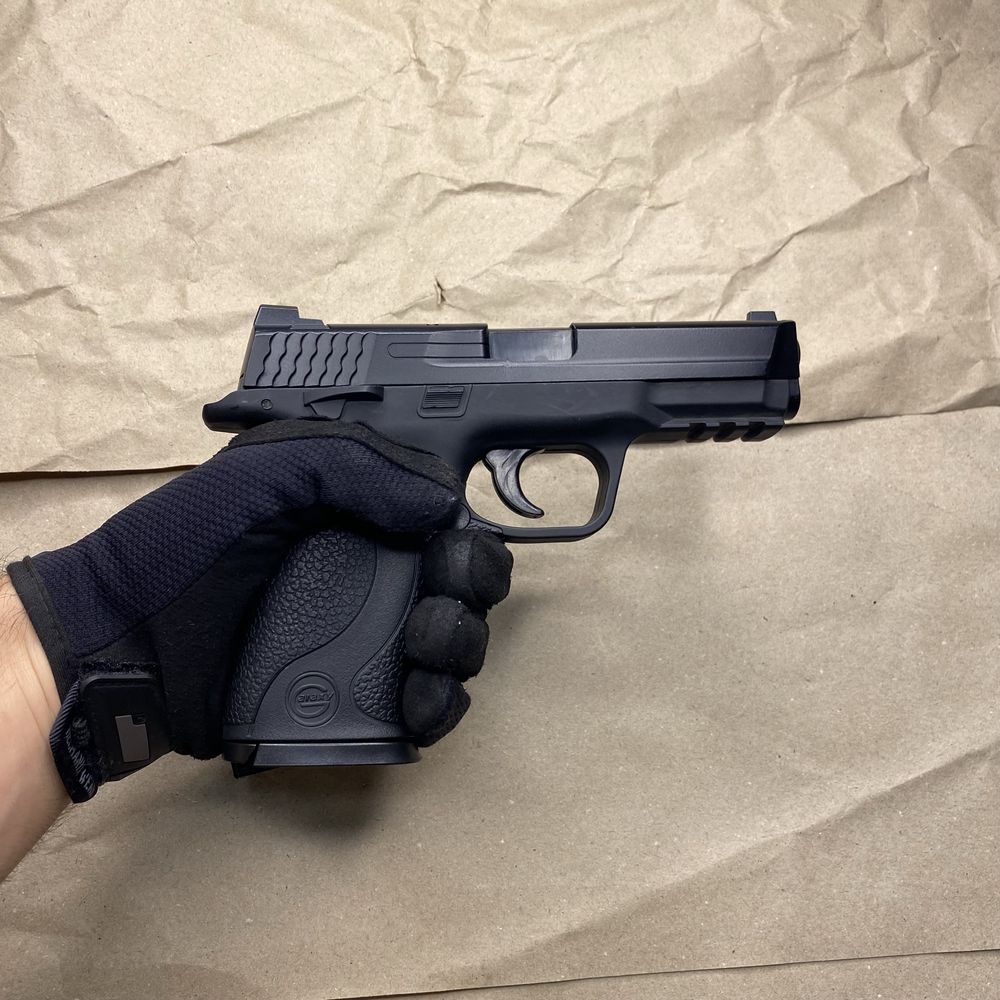 Іграшковий металевий пістолет для розваг Smith Wesson Galaxy G51