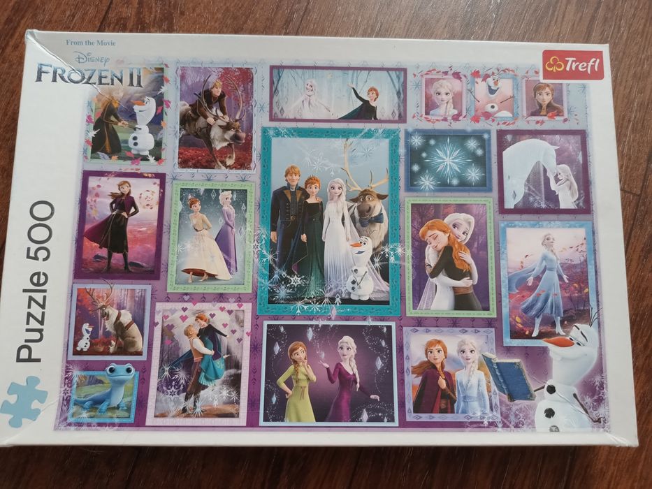 Пазл холодное сердце Ельза Анна 500