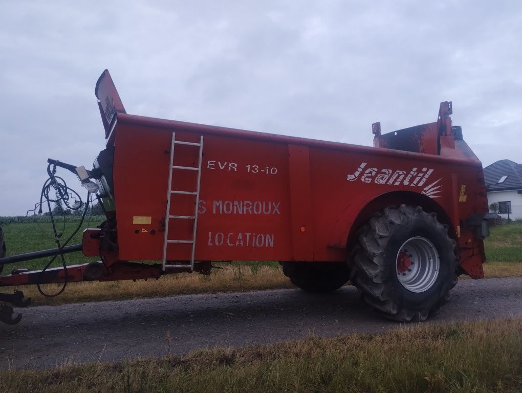 Rozrzutnik obornika wapna Jeantil EVR 13.10