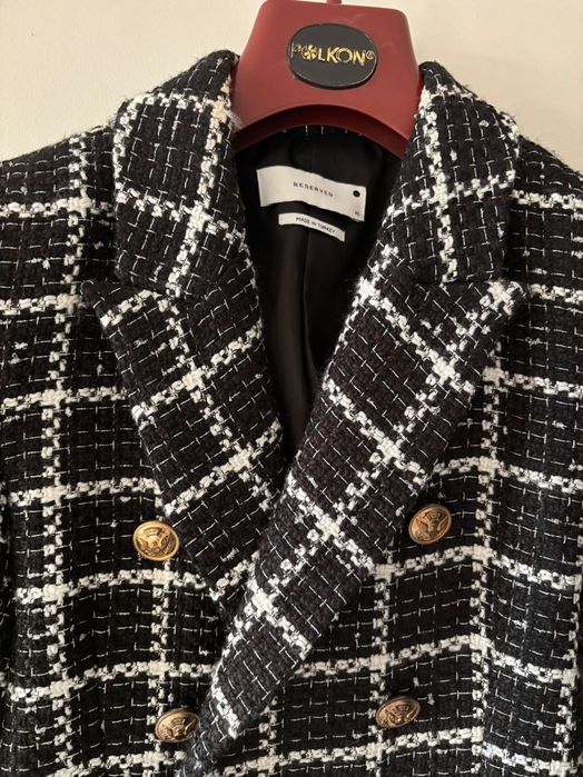 Elegancki zestaw marynarka/ żakiet i spódniczka Reserved rozm S