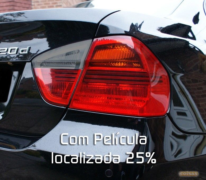 Películas e PPF Escurecimento e proteção Faróis
