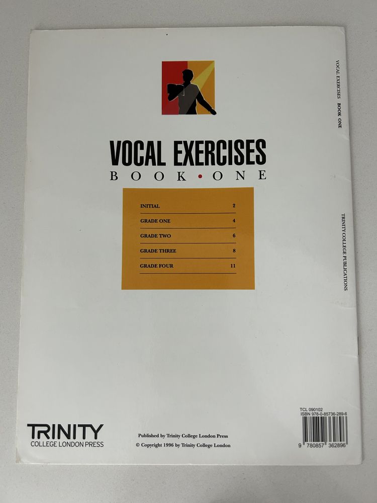 Vocal exercises - book 1 trinity
