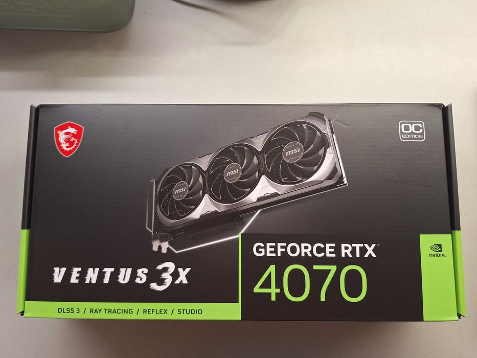 Placa Gráfica NVIDIA RTX 4070 12GB MSI VENTUS 3x