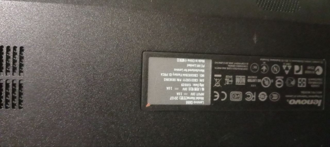 Продам lenovo g585