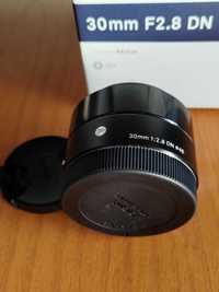Sigma 30 mm F2.8 DN Art,  Sony E mount