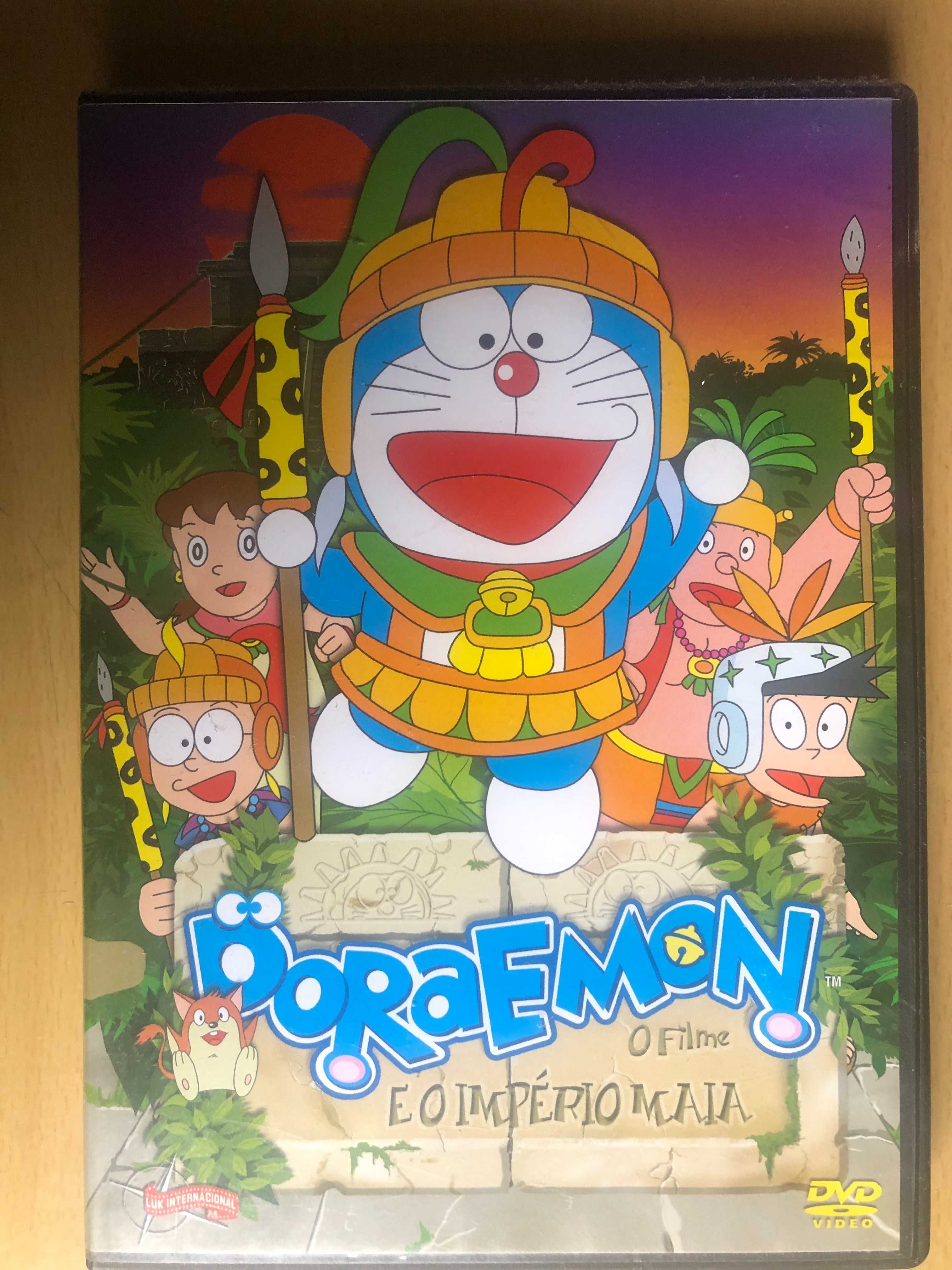 DVD's Vários: Robin dos bosques, doraemon, kenai e koda, idade do gelo