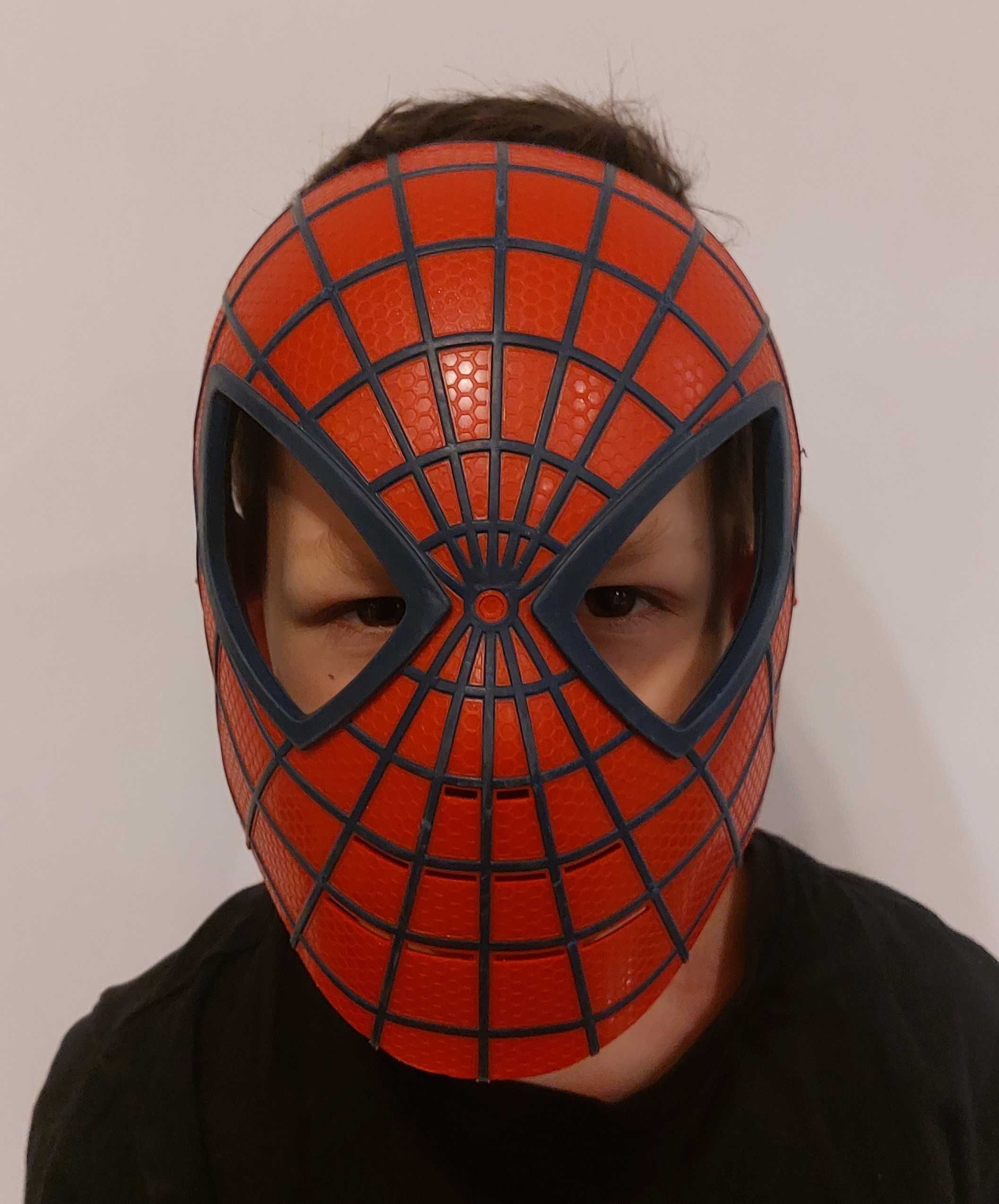 Maska Spiderman  Spidermana Hasbro Człowiek Pająk Marvel