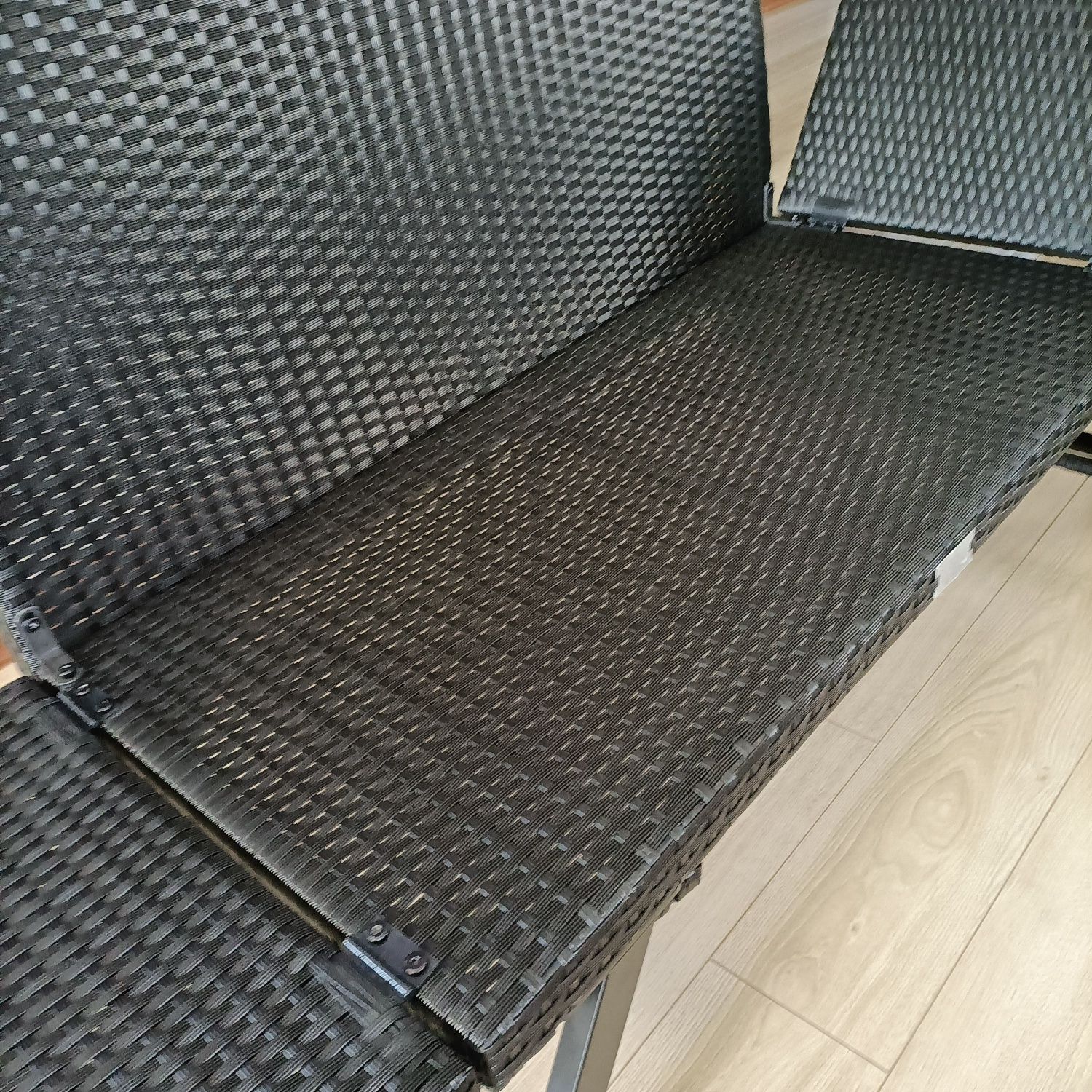 Ławka leżanka ogrodowa na balkon taras rattan