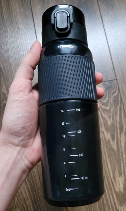 bidon tritanowy Zwilling Bottle butelka do picia 680ml 0,68l czarny