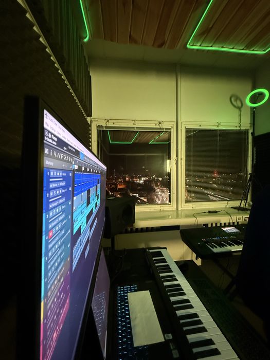 Studio nagrań w „ZIELENIAKU”