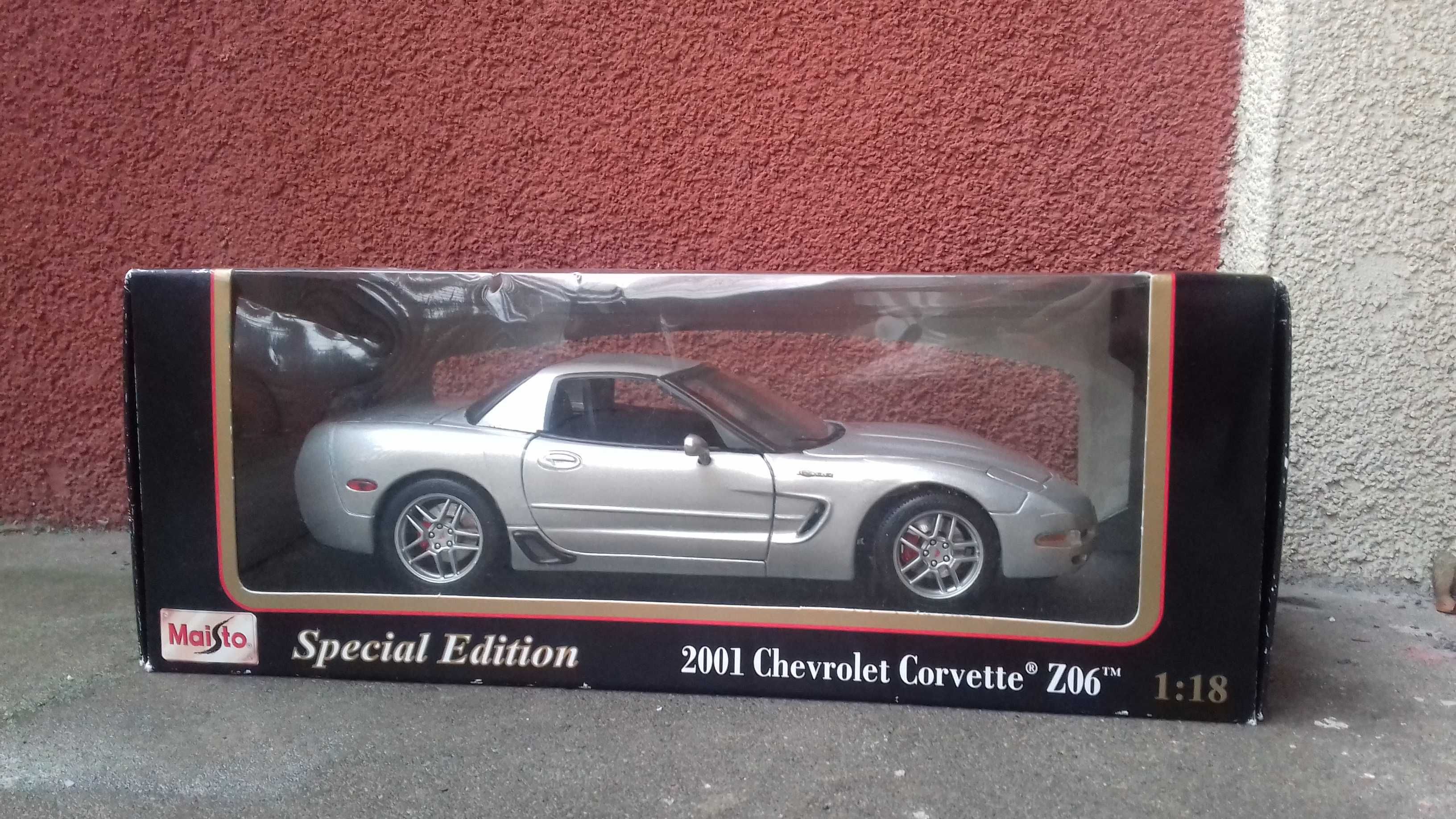 Chevrolet Corvette C5 Z06 2001 Maisto 1:18 model samochodu