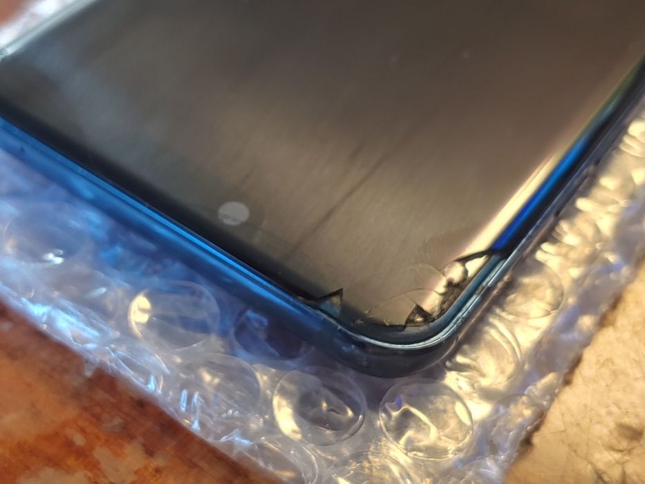 LG G8 Корпус телефона з екраном синій