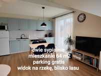 Apartament 13MM Nowogród Bobrzański, nocleg, kwatera, pokój 2 sypialni