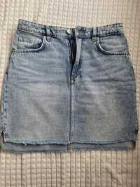 Spódniczka damska jeansowa mini S 36 H&M